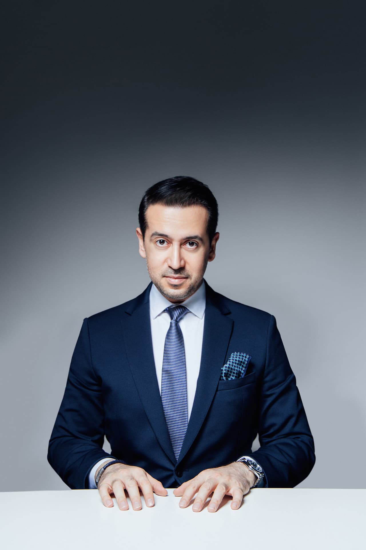Formal portrait — colour
